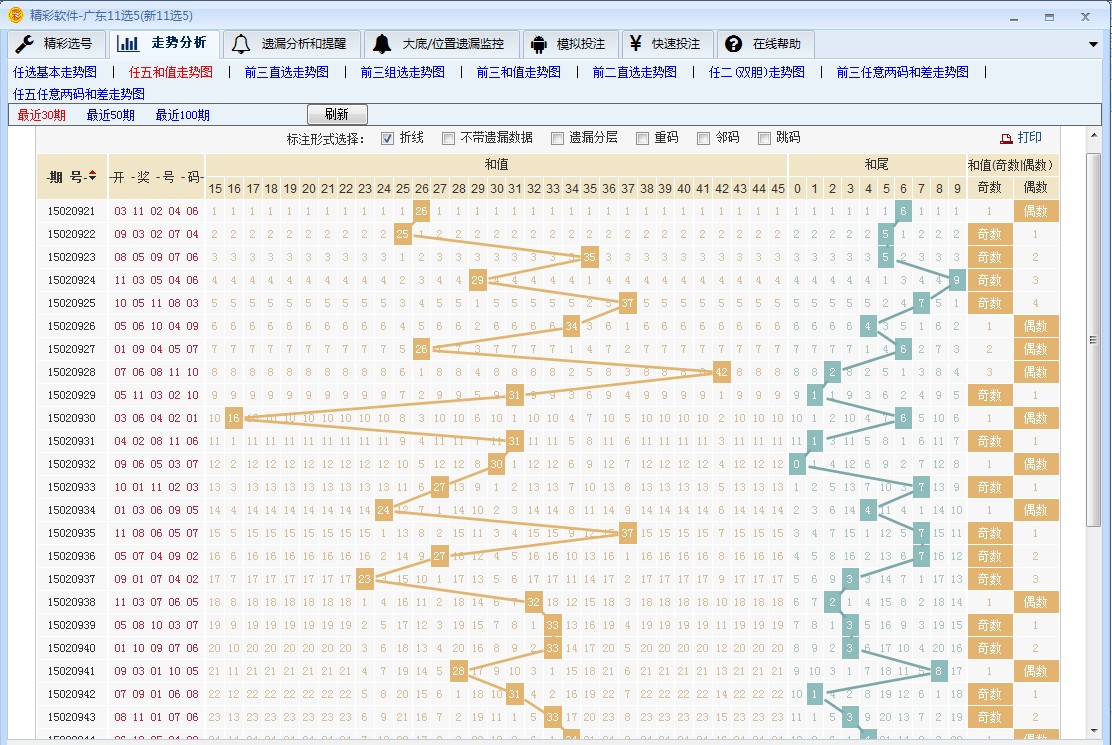 精彩11选5软件(全功能版) V2.8.5