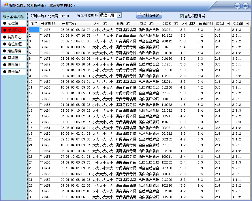 PK10前六缩水软件(旗舰版)