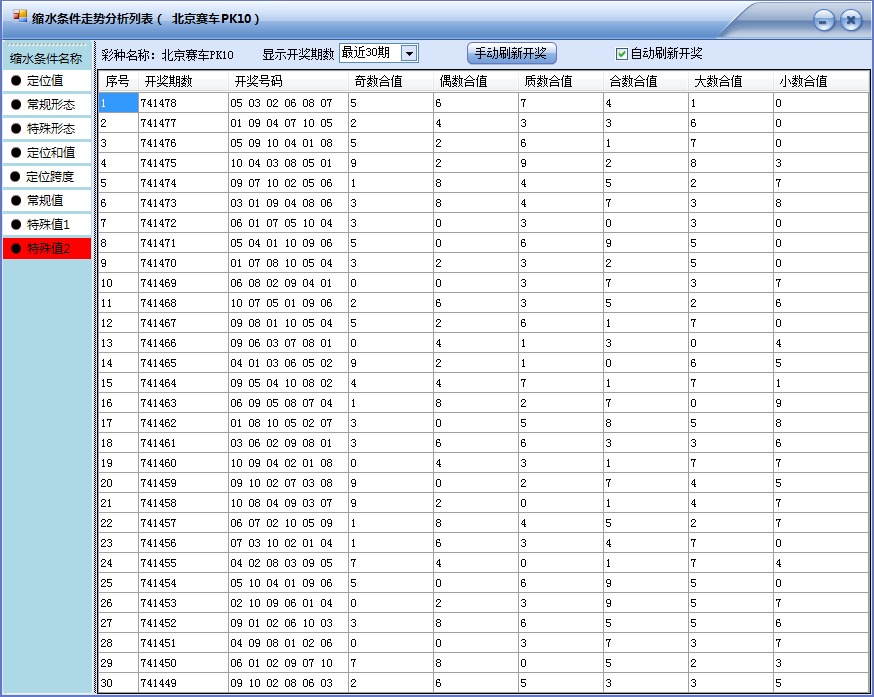 PK10前六缩水软件(旗舰版)