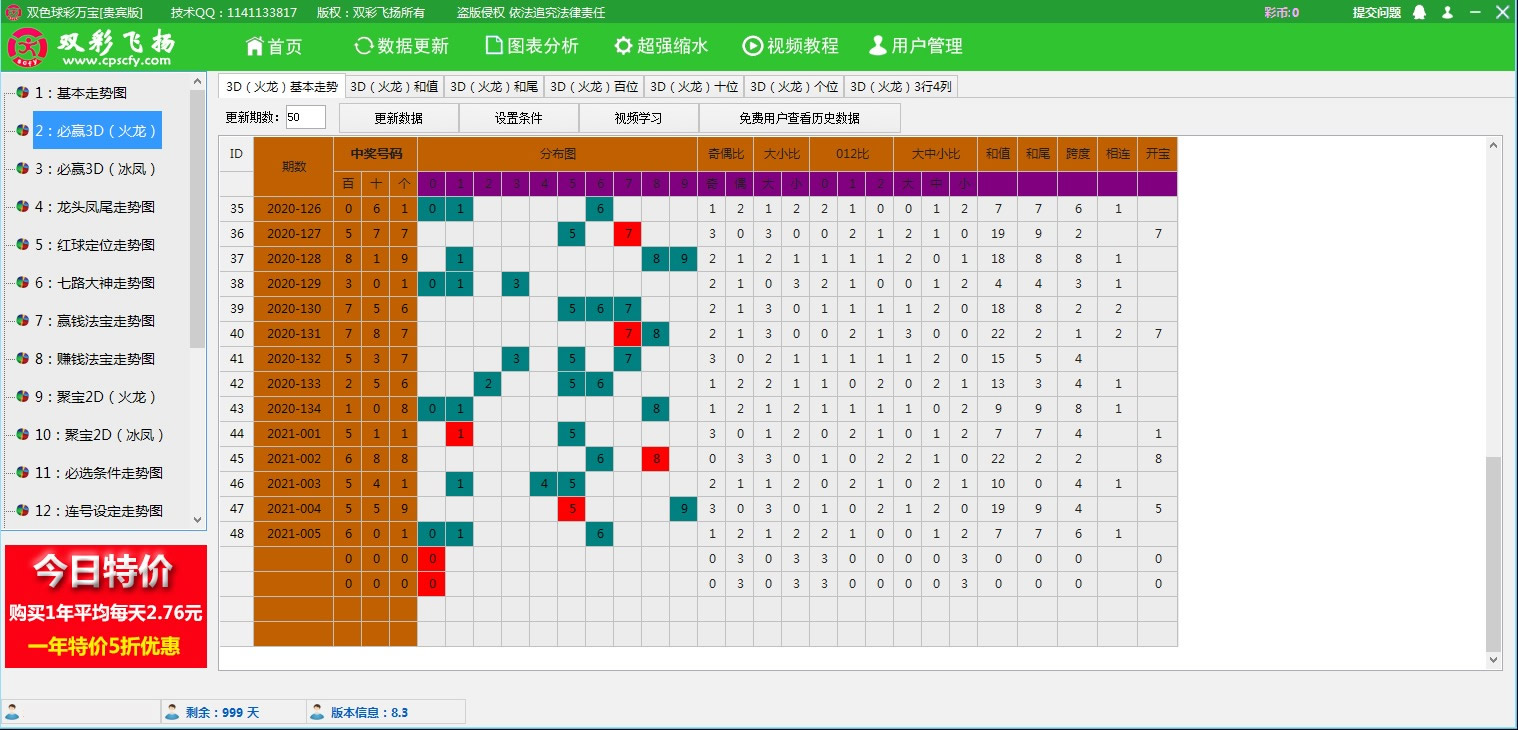 【双彩飞扬】双色球彩万宝软件贵宾版